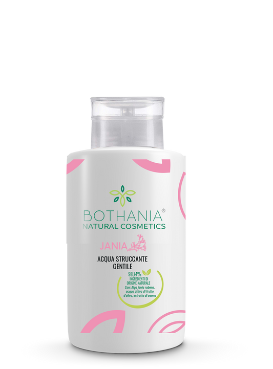 Acqua macellare struccante, fresca e delicata, 98,74% ingredienti naturali, marca Bothania, ideale per la pelle sensibile