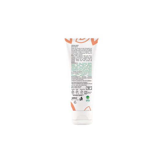 CREMA MANI NATURALE, IDRATANTE E NUTRIENTE, MARCA BOTHANIA, 97,72% DI INGREDIENTI NATURALI.